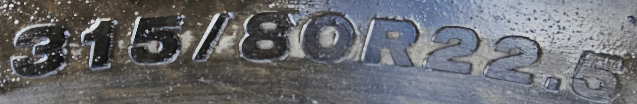 Opony ciężarowe 315/80R22.5 Bridgestone , Dayton *S
