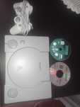Vendo Ps1 com 2 jogos e comando