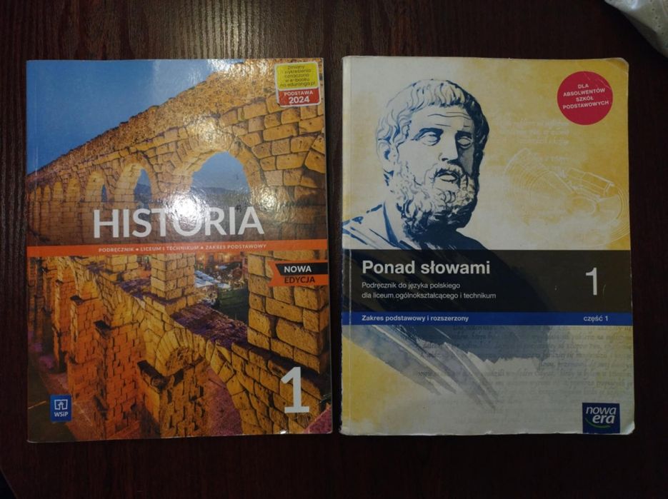 Książka do technikum, liceum