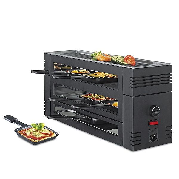 Raclette/piec do mini-pizzy, dla 6 os., 46 x 16 x 21,5 cm PIZZARACLETT