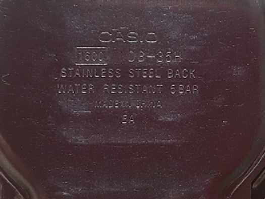 Zegarek Casio DB 35 H Telememo 30