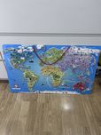 Mapa magnetyczna puzzle mapa świata Playtive