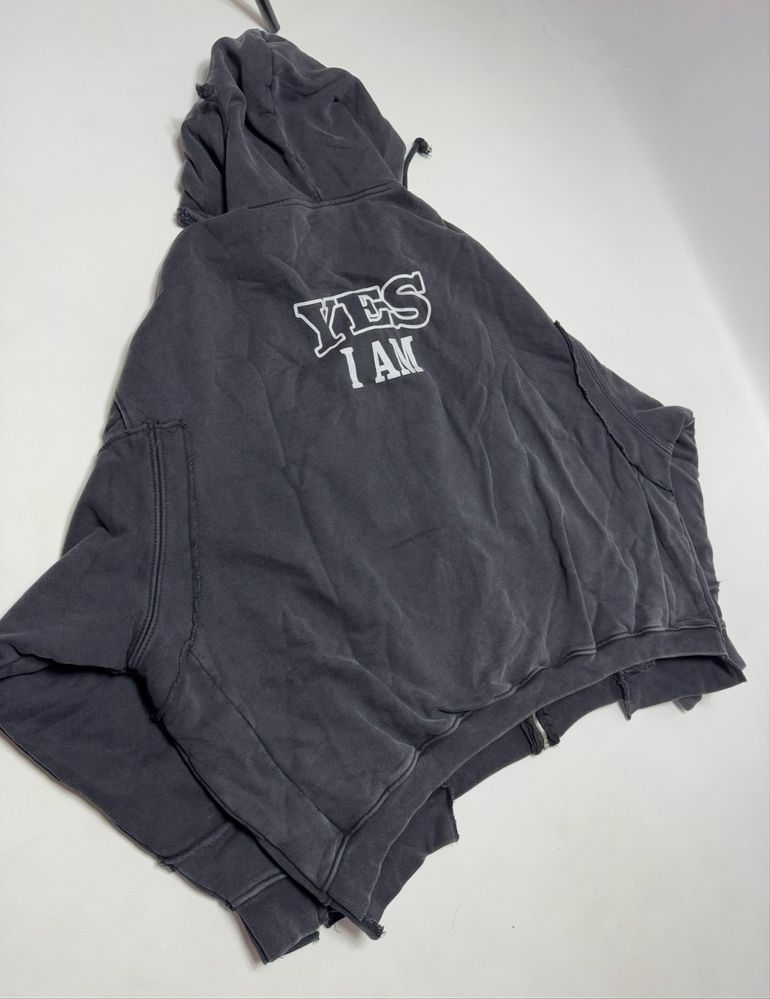 Зип худи Vetements Deconstructed Limited Edition zip hoodie худи