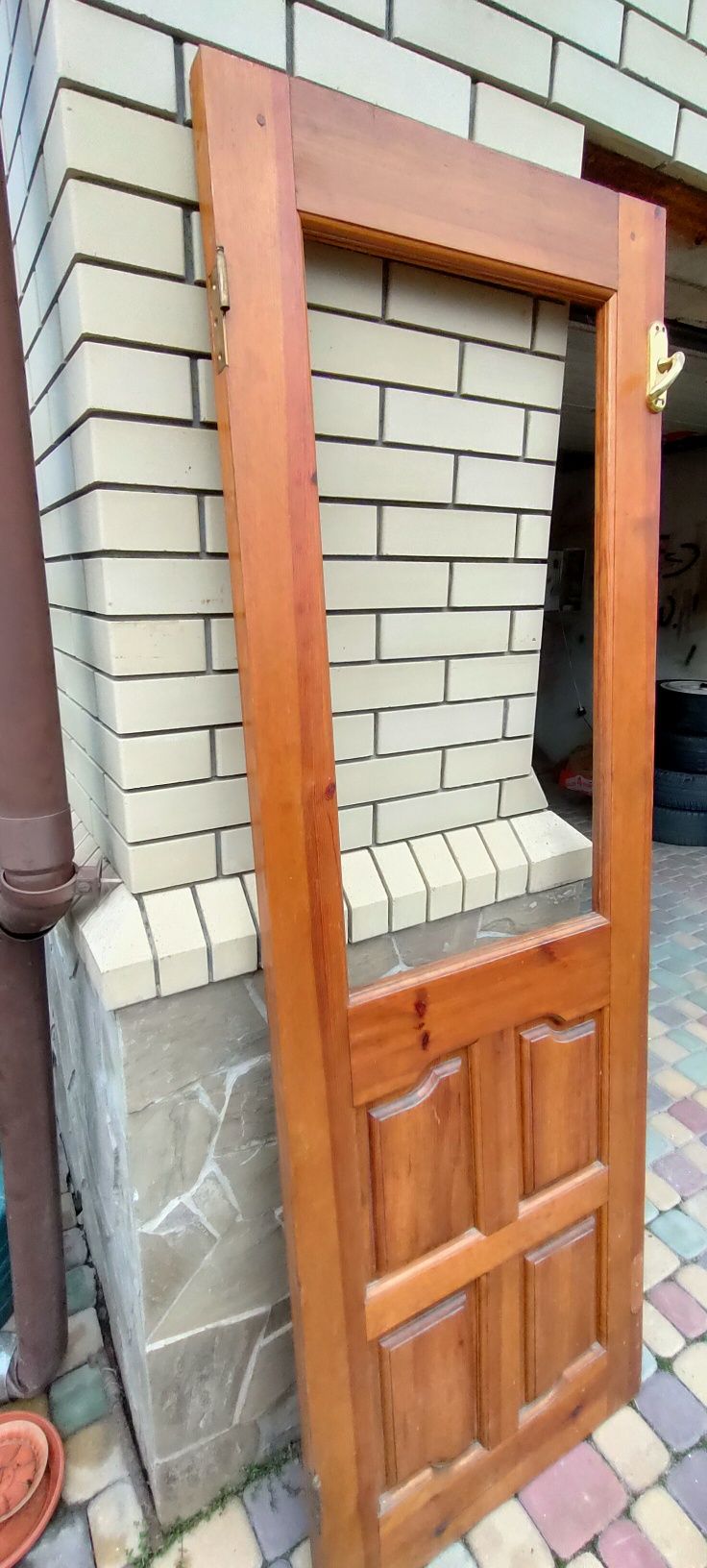 Двери деревянные 206,5смх70смх4см