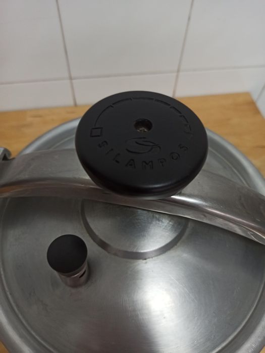 Panela pressão silampos  23cm diâmetro