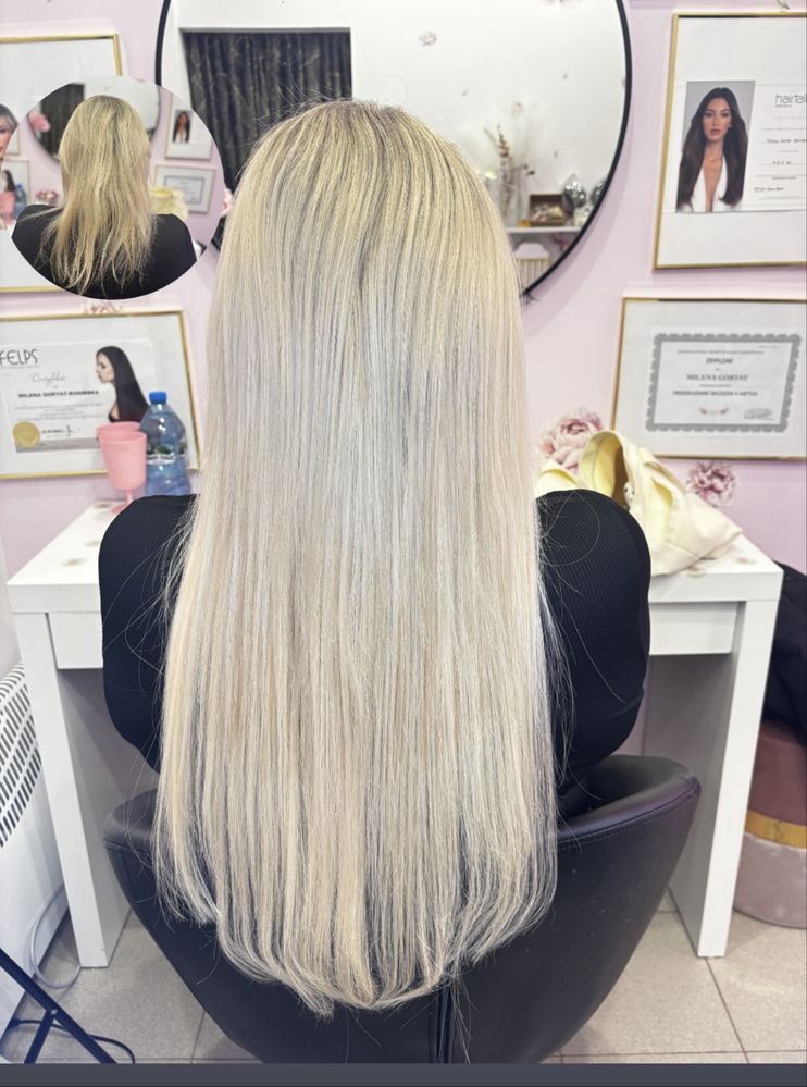 Przedłużanie włosów Salon na Woli