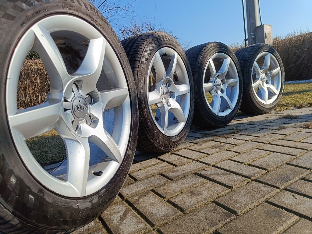 Koła letnie alufelgi 17" 5x112 8T0 Audi A5 A4 B8 B9 A6 C6 C7 A7 A8 D3