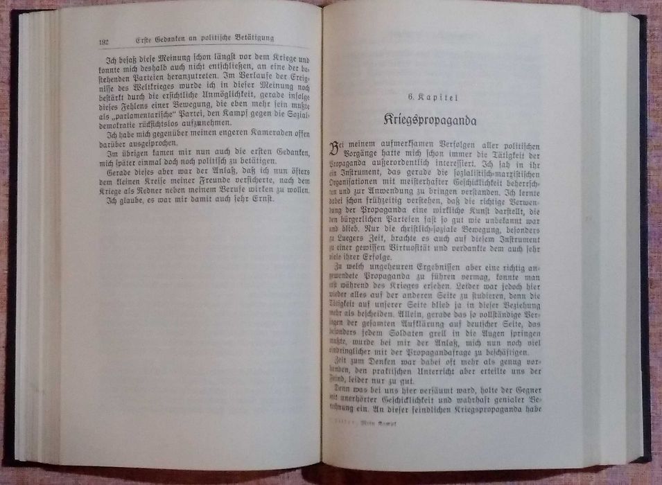 Mein Kampf Adolf Hitler 2 tomy w jednym 1939 oryginał unikat