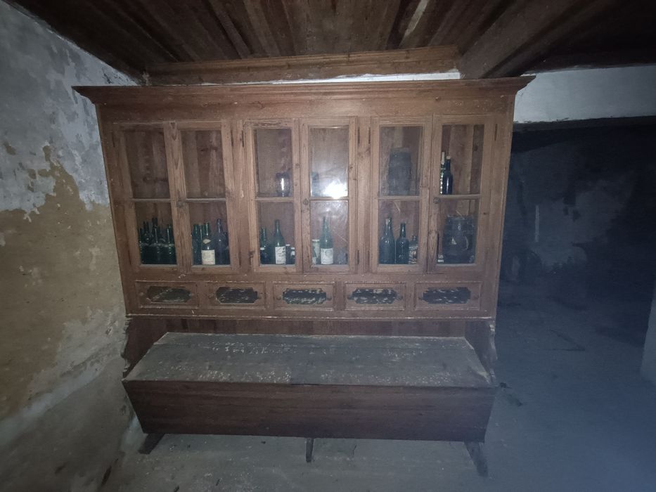 Expositor Antigo em Madeira