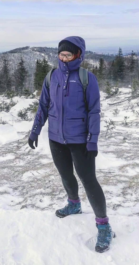 Jak nowa. Piękna, porządna narciarska damska kurtka . Del'z