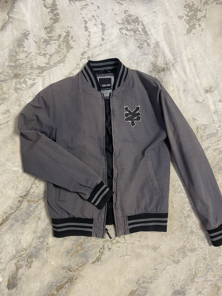 Бомбер Zoo York вінтажний, burberry,куртка чоловіча vintage, демісезон