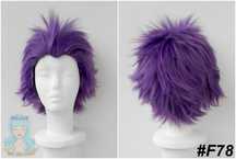 Shinsou Hitoshi Boku no My Hero Academia fioletowa peruka bez grzywki