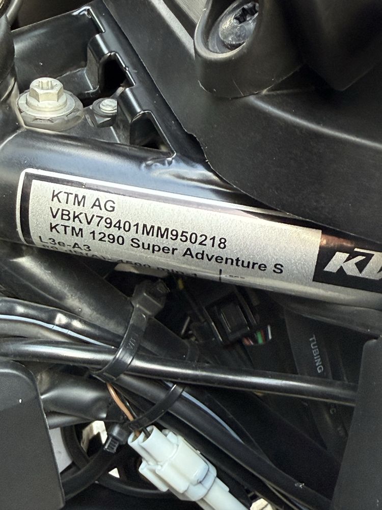 KTM 1290 SA 2021 salon polska, faktura