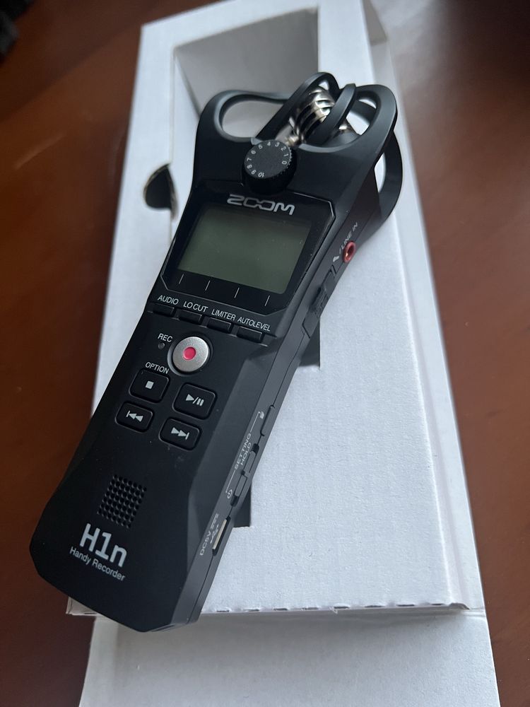 Zoom H1n com acessórios