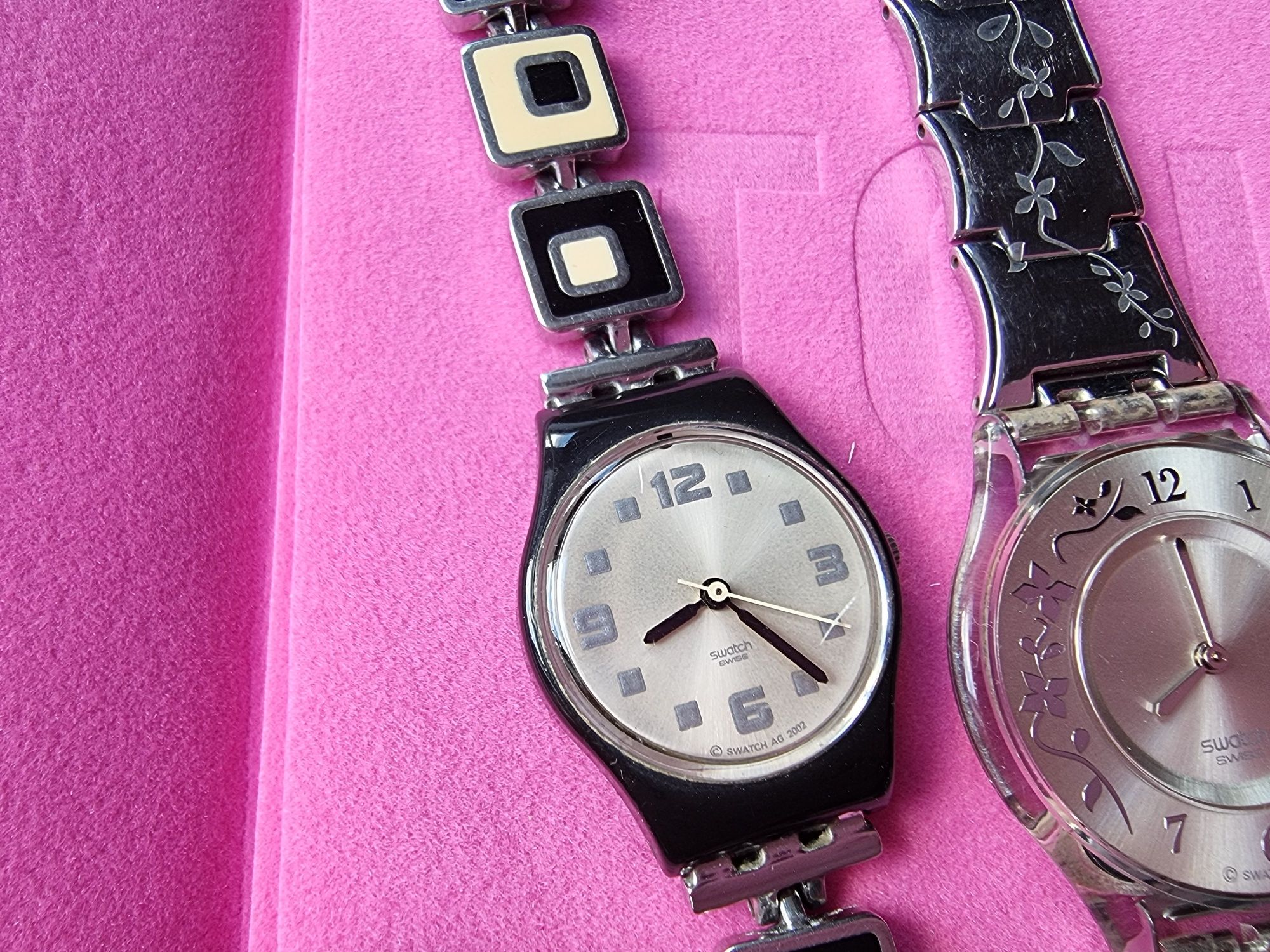 Zestaw 3 zegarkow Swatch i 1 Casio gratis