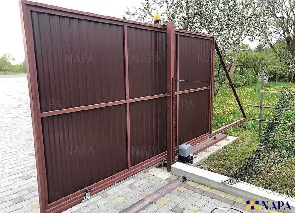 Автоматика GANT для розпашних, відкатних, гаражних і промислових воріт