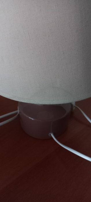 Lampka nocna beżowa