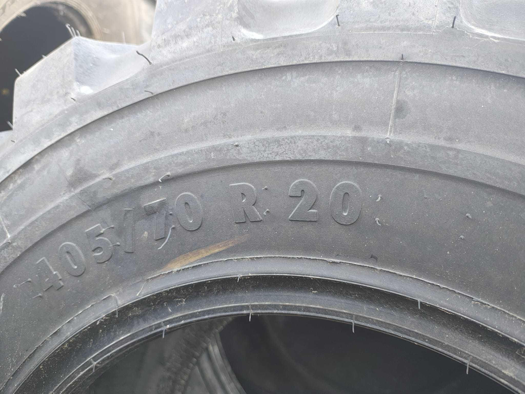 Opony przemysłowe 405/70R20 Continental ładowarka Cat JCB Kramer
