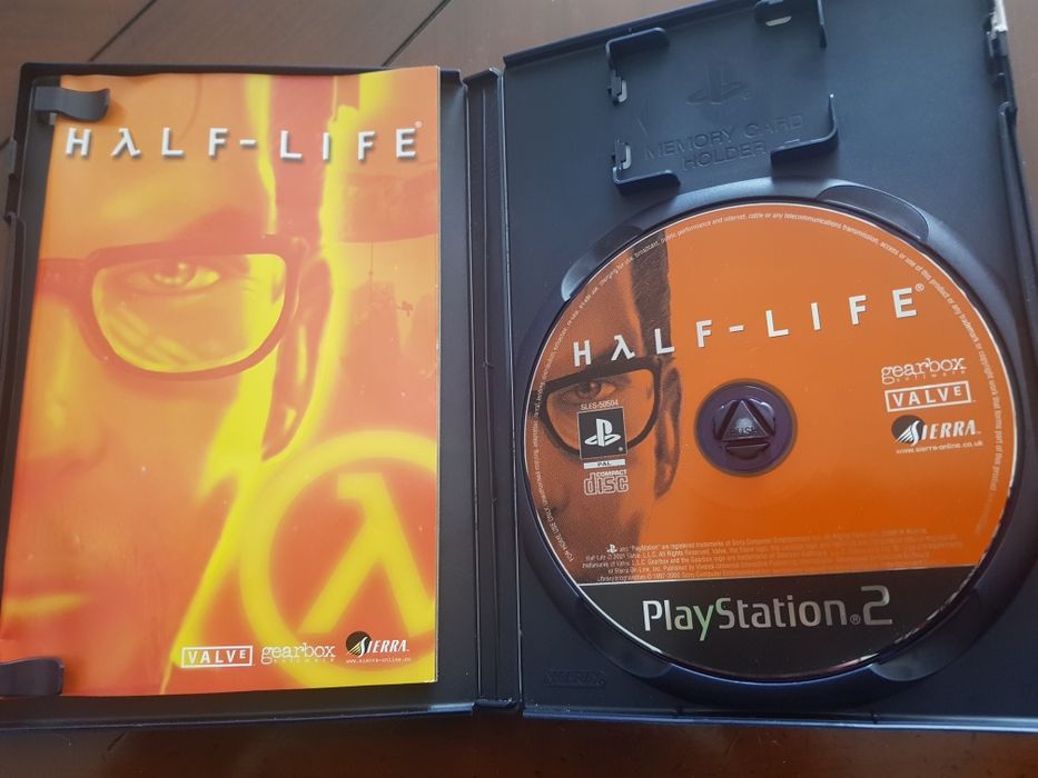 Jogos Raros Playstation PS2 Jurrasic Park Luxor Half Life Super Haven