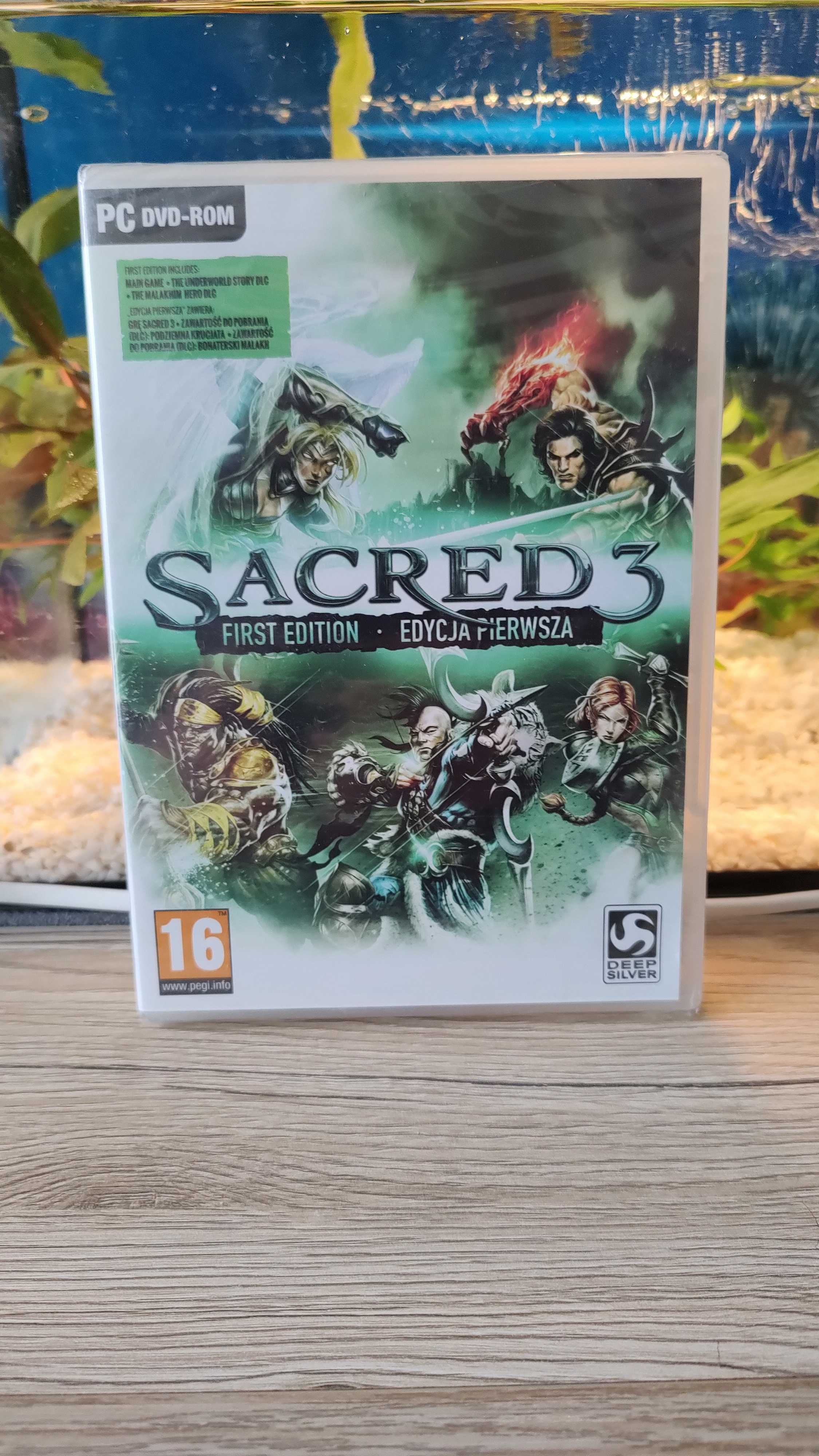 Sacred 3 First Edition Gra PC Nowa, w folii pl