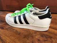 Kultowe buty dziewczęce Adidas Superstar, r.36, wkładka 22 cm