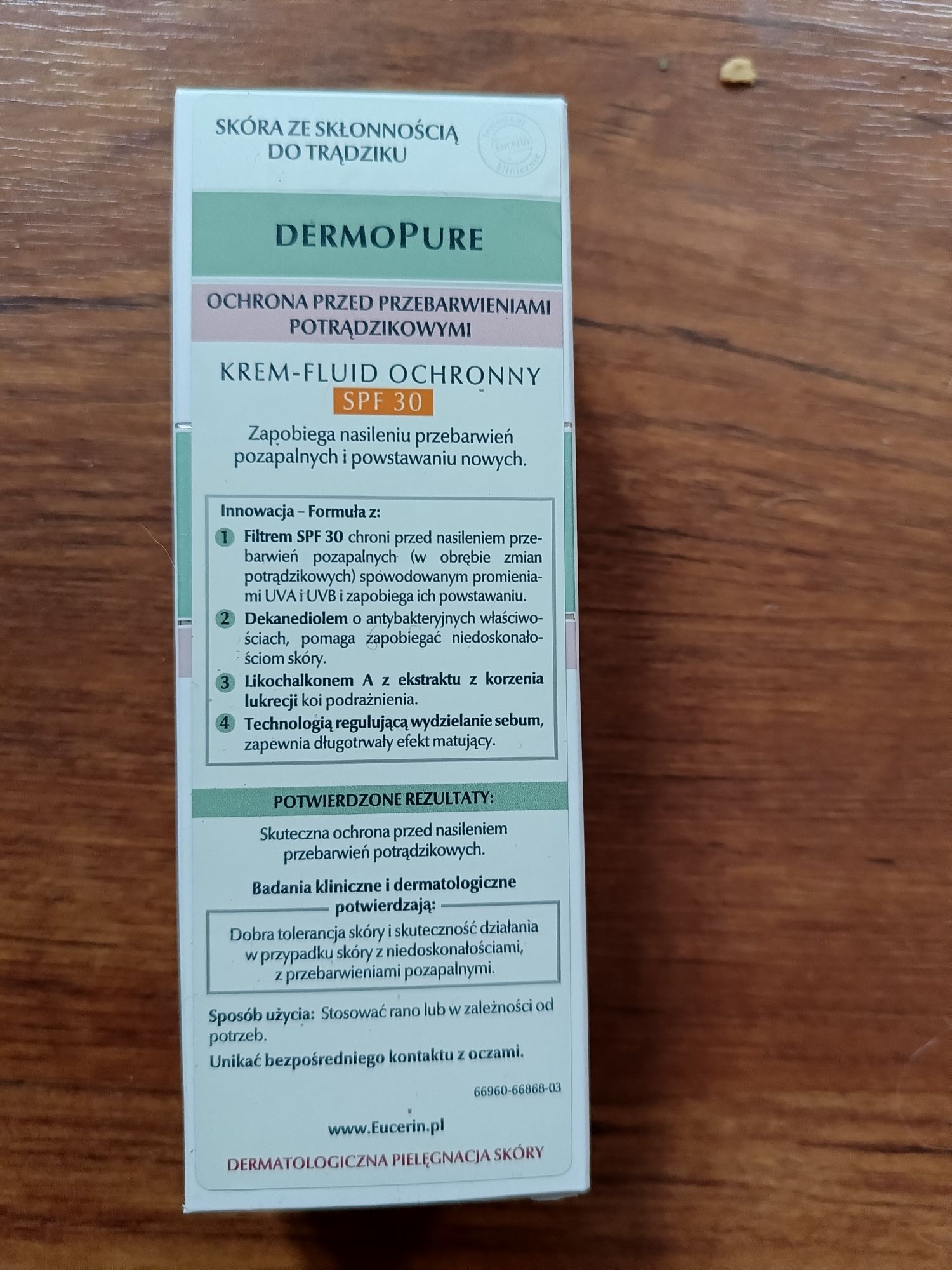 Eucerin dermopure dla cery tradzikowej zestaw