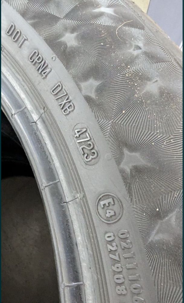 Продам комплект або пару шин 255/50 R20 Continental Premium Contact 6