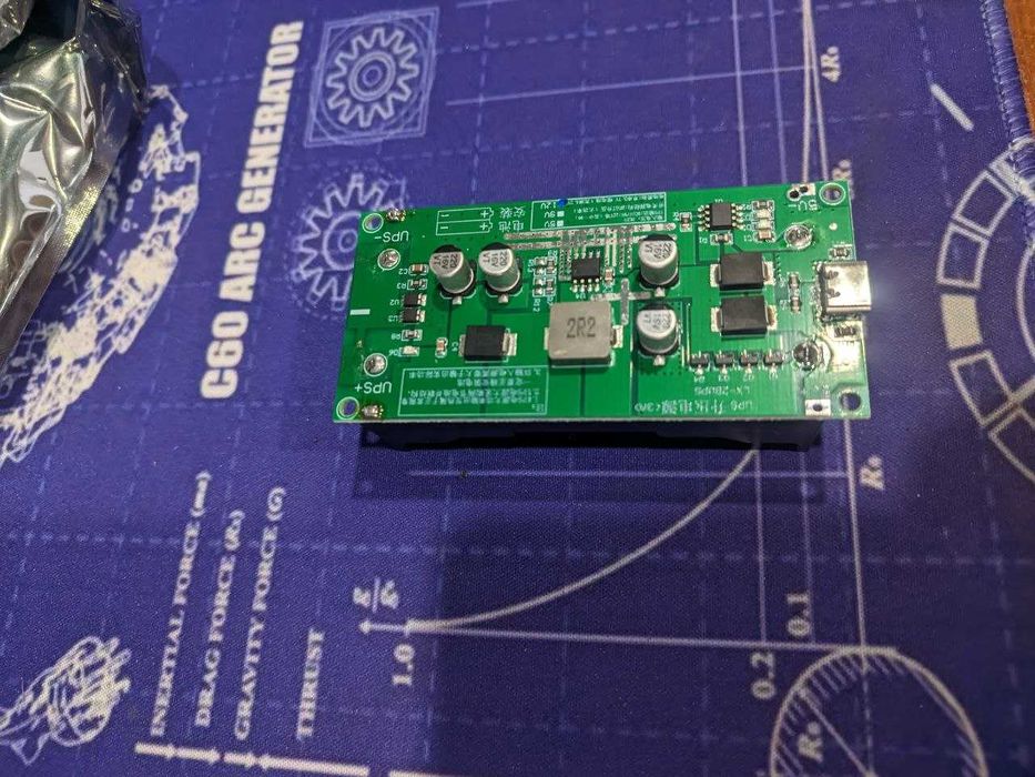 LX-2BUPS плата ДБЖ для роутера, модуль, УПС 9, 12 вольт, безперебійник