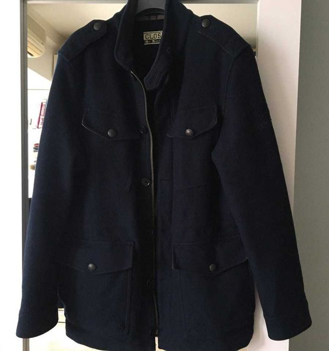 Пальто, Бушлат, CLOSED, XL–XXL, 100% шерсть.