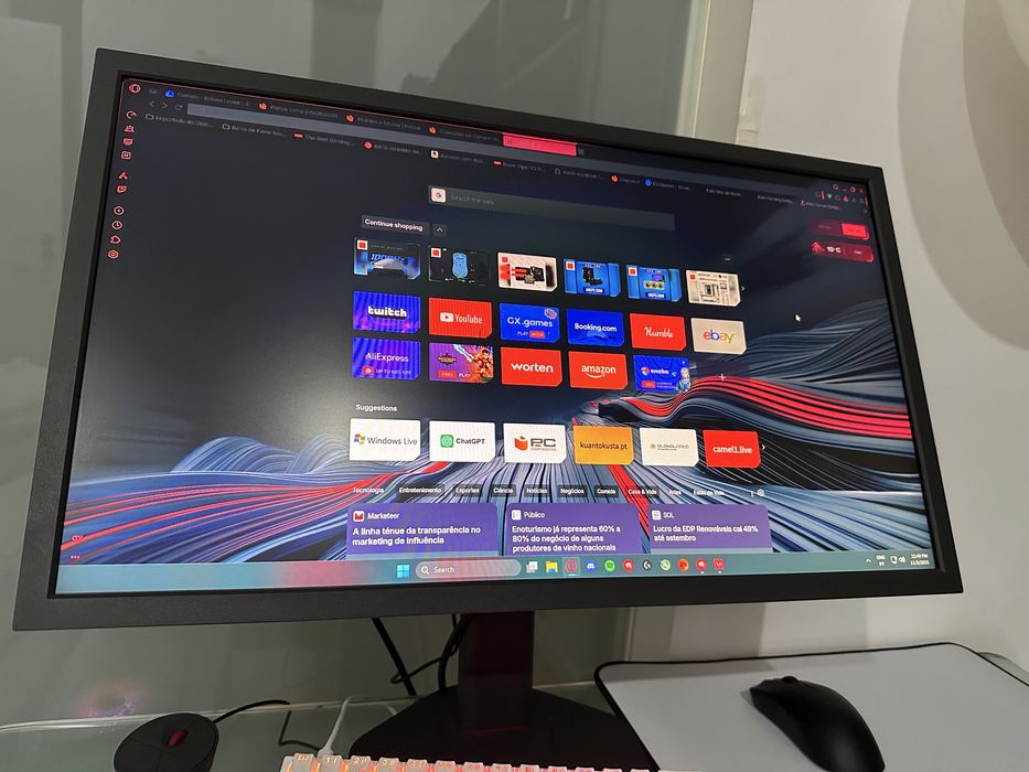 Monitor gaming BenQ ZOWIE XL2546X | novo !