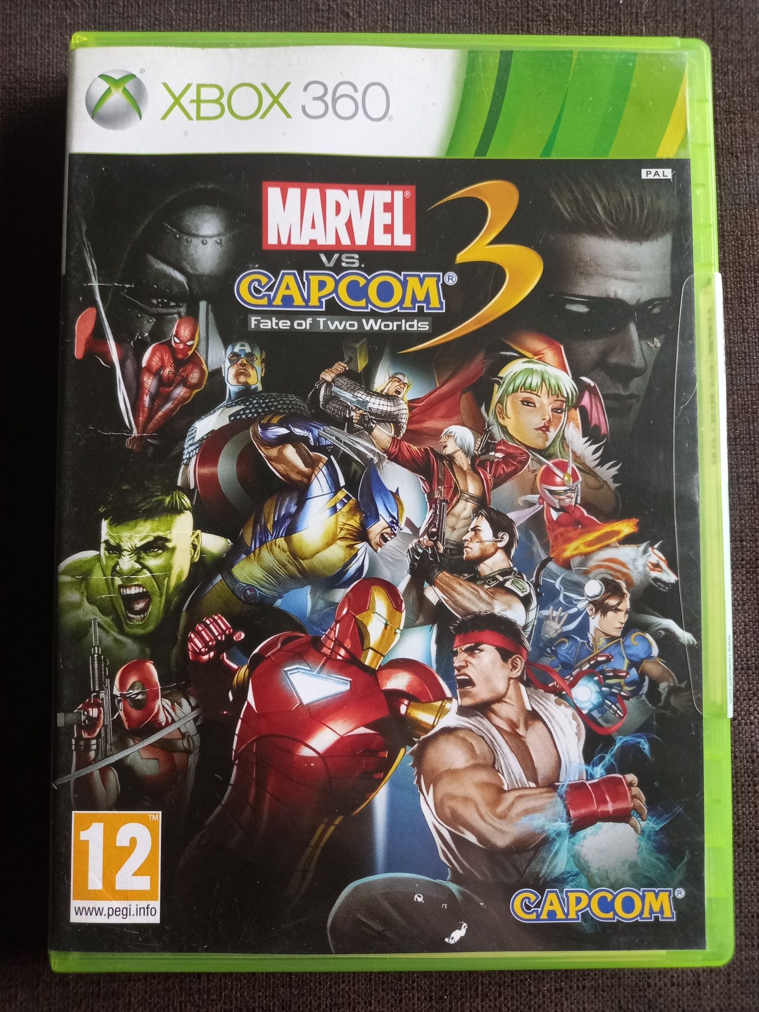 Gra Marvel vs Capcom 3 Fate of Two Worlds na xbox 360