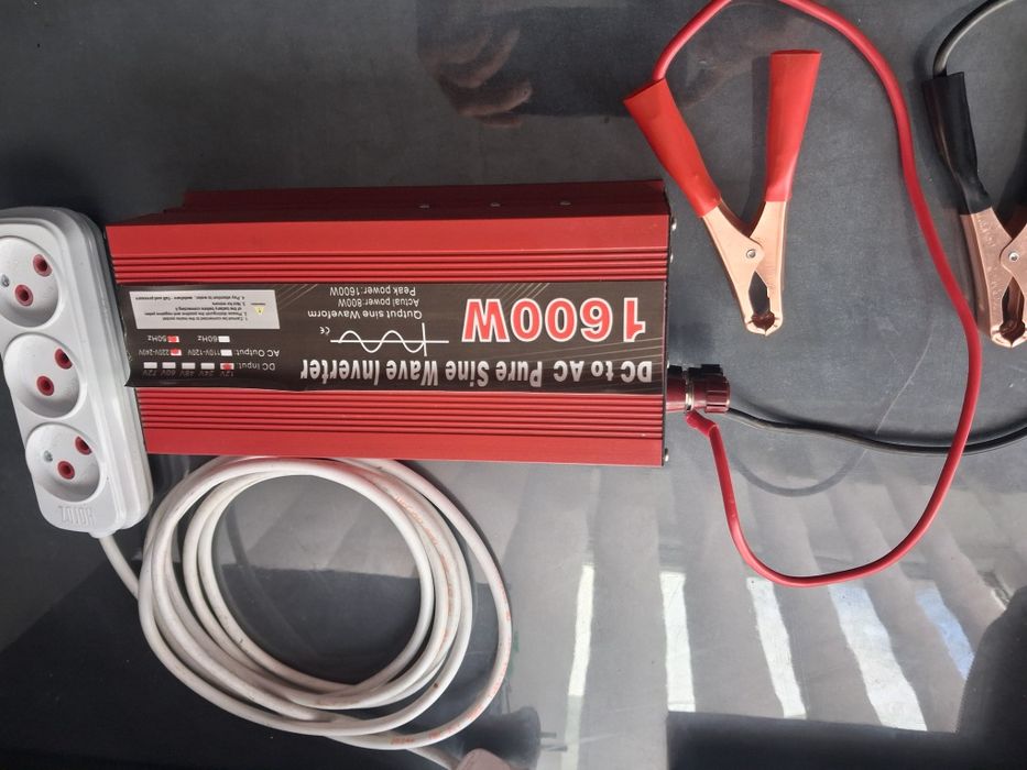 Iнвертор 12v/220v,Синус,  котел, ТV, Комп.