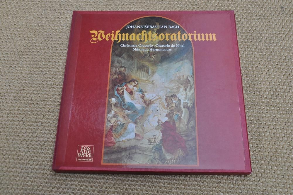 3 LP´s Christmas Oratorio Bach