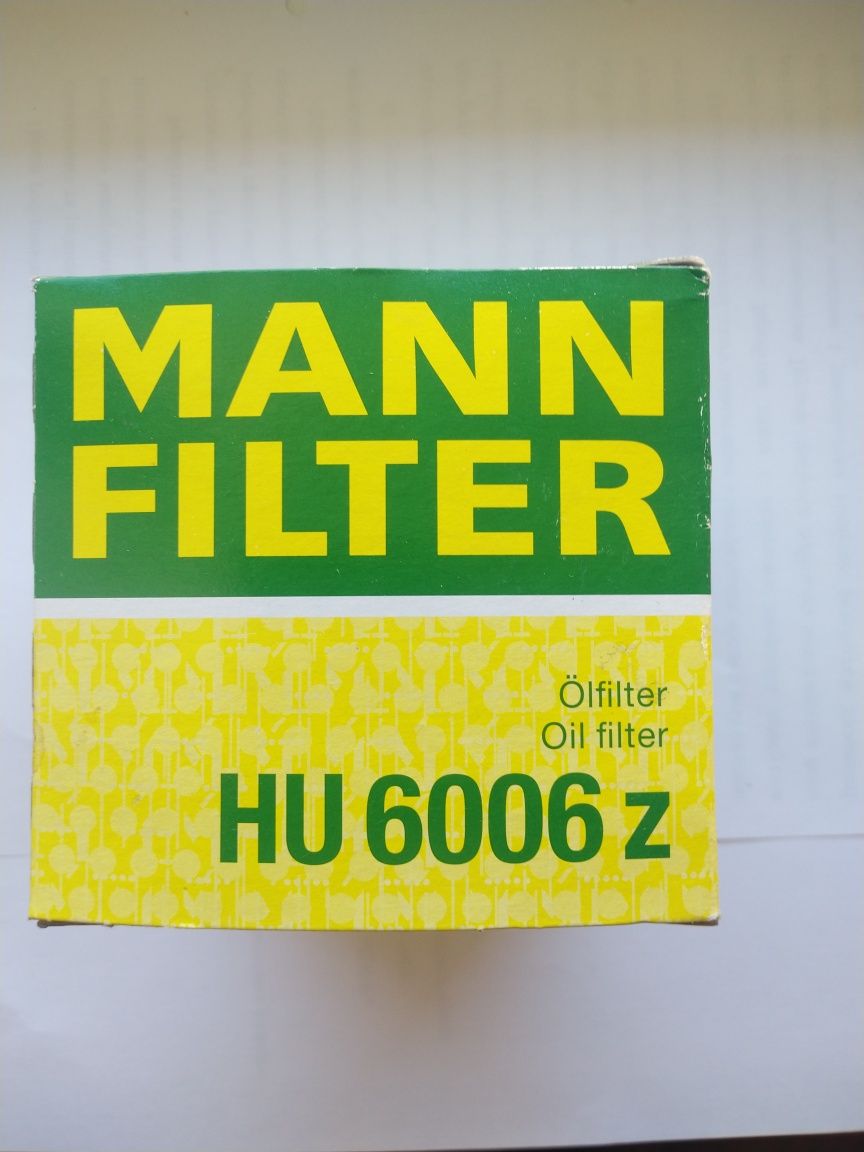 Масляный фильтр Toyota, MANN-FILTER HU 6006 z