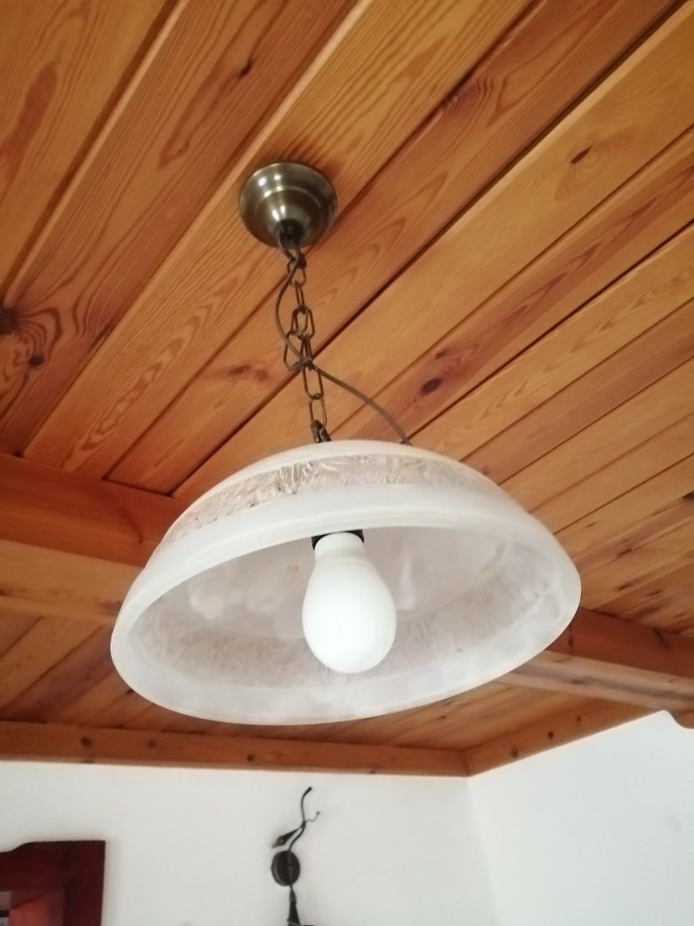 Lampa wisząca rustykalna retro .