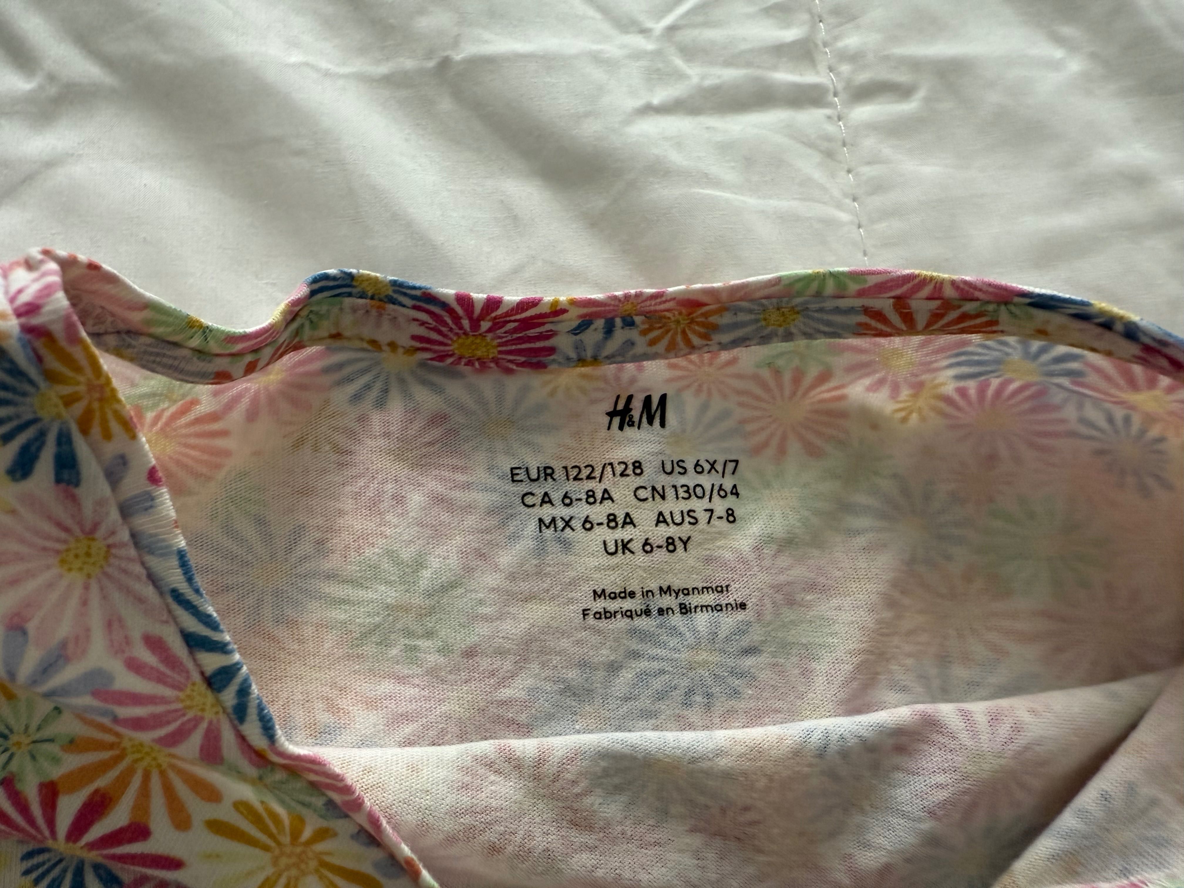 Komplet bluzeczka + legginsy, H&M, 122/128