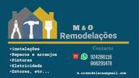 Remodelação,reparos,pinturas,