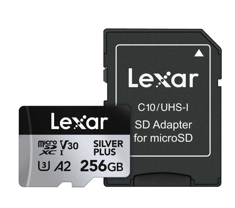 Lexar Professional SILVER PLUS microSDXC UHS-I o pojemności 256 GB