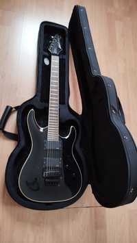 Aria PRO II XM-9 BK - Gitara elektryczna z Floyd Rose