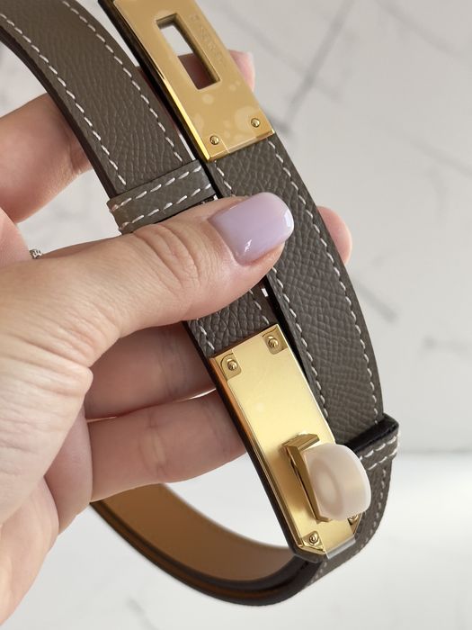Ремінь Hermes Kelly Belt epsom, пояс ермес келлі, ремень келли