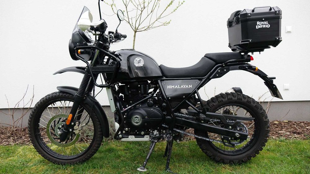 Royal Enfield Himalayan 411 , 2021 , 6600 km , ABS i Navigacja .