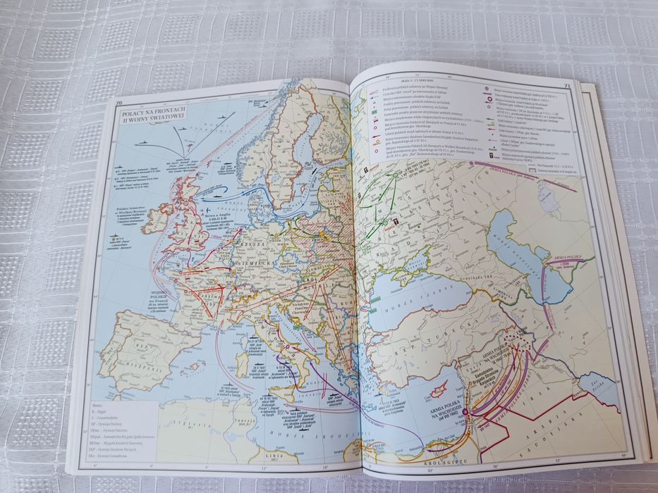 Atlas historyczny "Od Starożytności do Współczesności", jak nowy