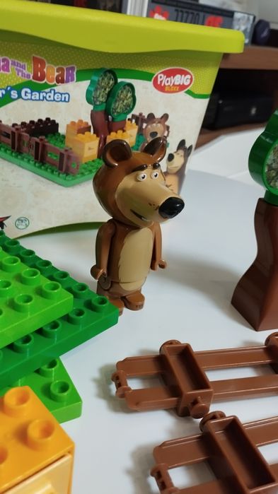Masza i niedźwiedź LEGO Duplo Playbig bloxx Simba Toys