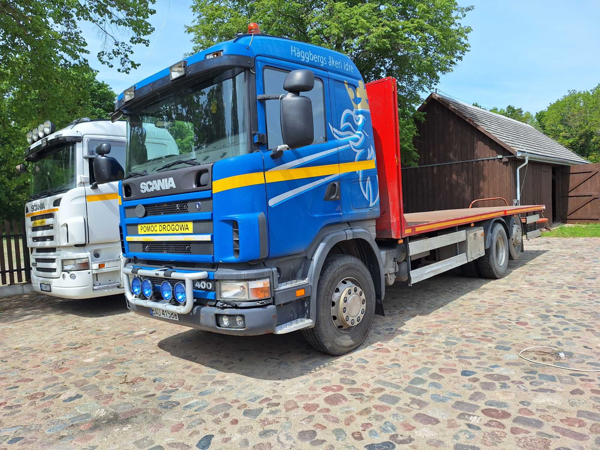 Scania pomoc drogowa