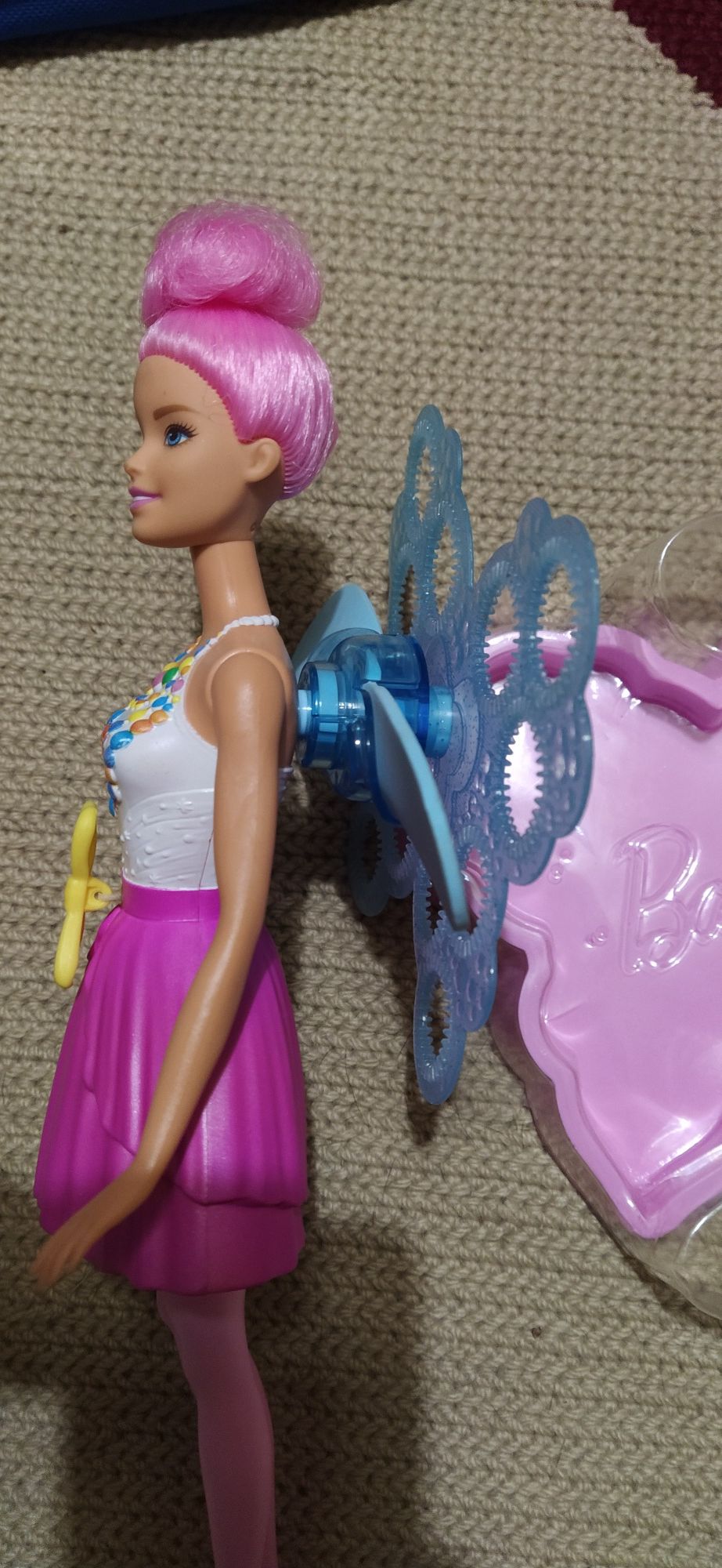 Barbie mariposa bolas de sabão