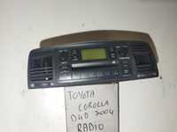 Rádio Toyota Corolla D4D de 2004