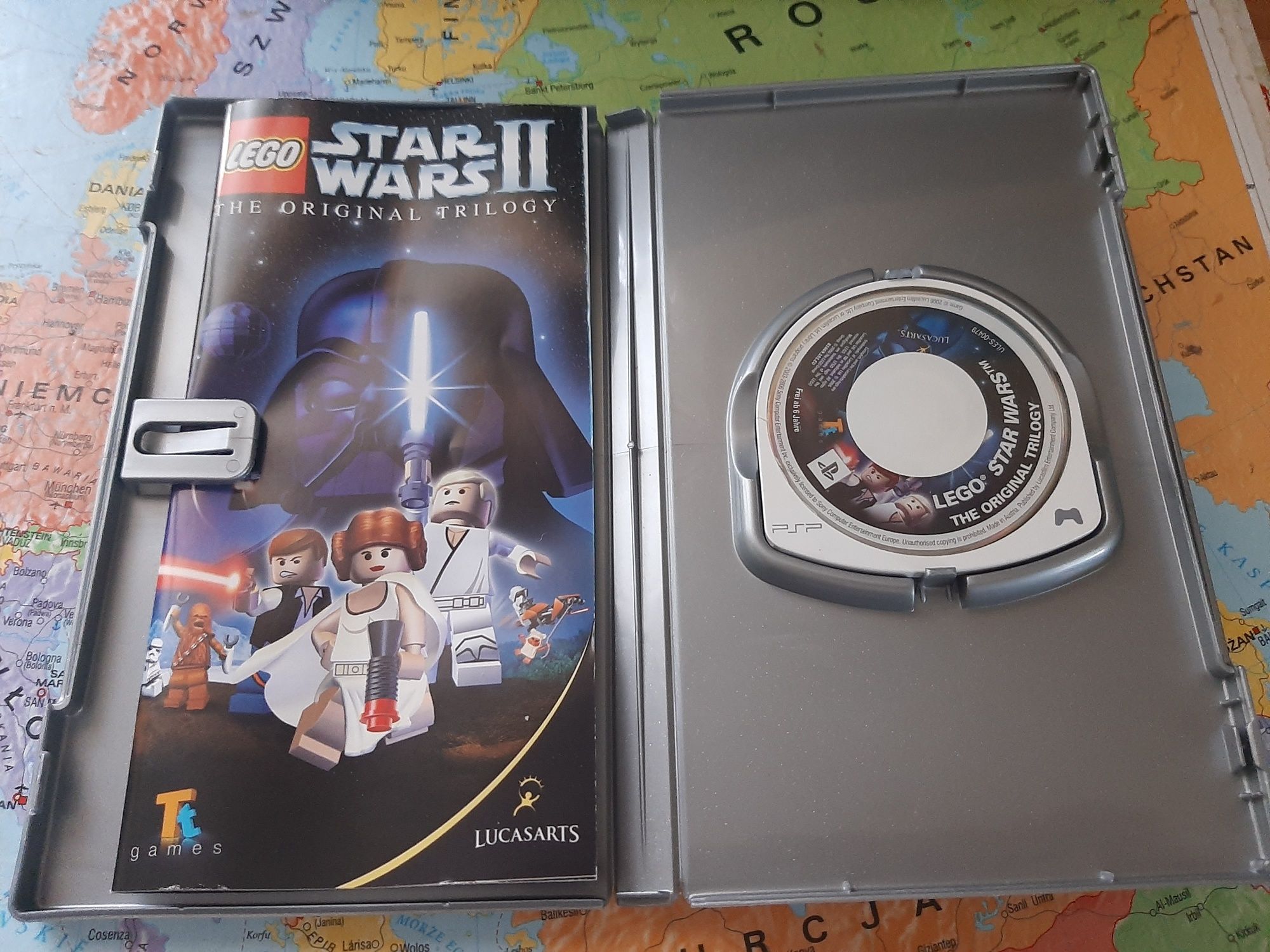 Gra sony psp lego star Wars 2 II