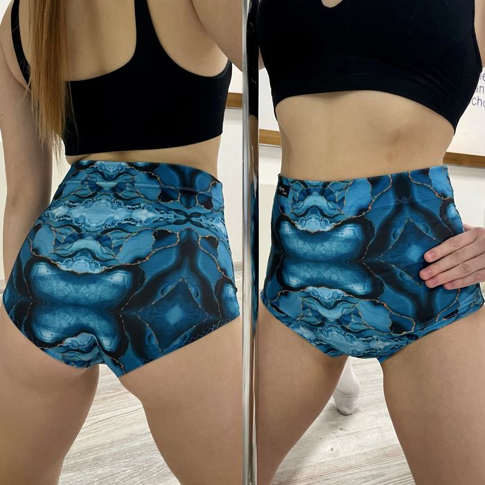 Высокие шорты для танцев, высокая посадка шорты