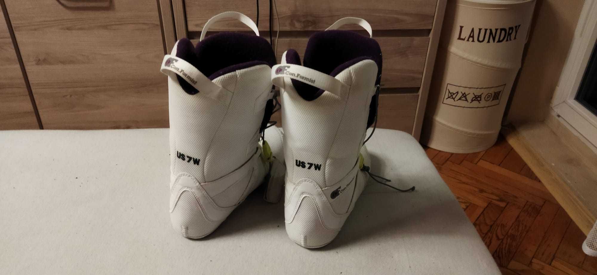 Białe buty snowboardowe Rome SDS r.37/38 (235-240mm)