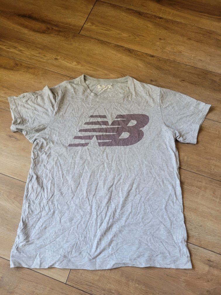 Bluzka męska szara new balance large